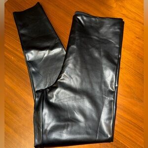 Joie Black liquid Leggings•NWT